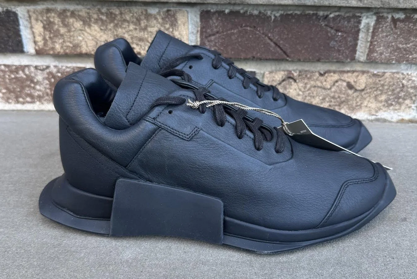 Adidas Rick Owens Level Runner Low II Black (Size 8) DS — RootsBK